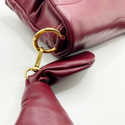 Quilted bag - Bolso acolchado con correa animal print