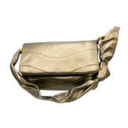 Quilted bag - Bolso acolchado con correa animal print