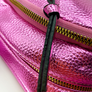 Cangurera - Bolso multifuncional en tonos metálicos