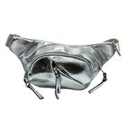 Cangurera - Bolso multifuncional en tonos metálicos