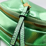 Cangurera - Bolso multifuncional en tonos metálicos