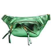 Cangurera - Bolso multifuncional en tonos metálicos