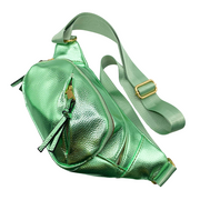 Cangurera - Bolso multifuncional en tonos metálicos