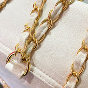 Backpack con cadena - Mochila de gamuza