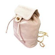 Backpack con cadena - Mochila de gamuza