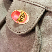 Backpack con cadena - Mochila de gamuza